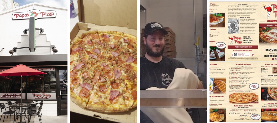 Papas Pizza Pensacola Downtown